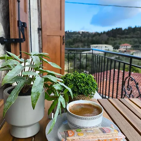 펜션 Stone Deluxe Lefkada Lazaráta